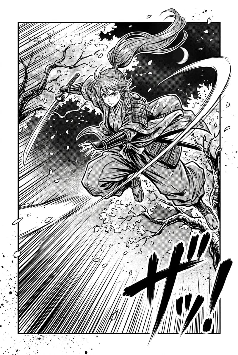 Manga comic panel